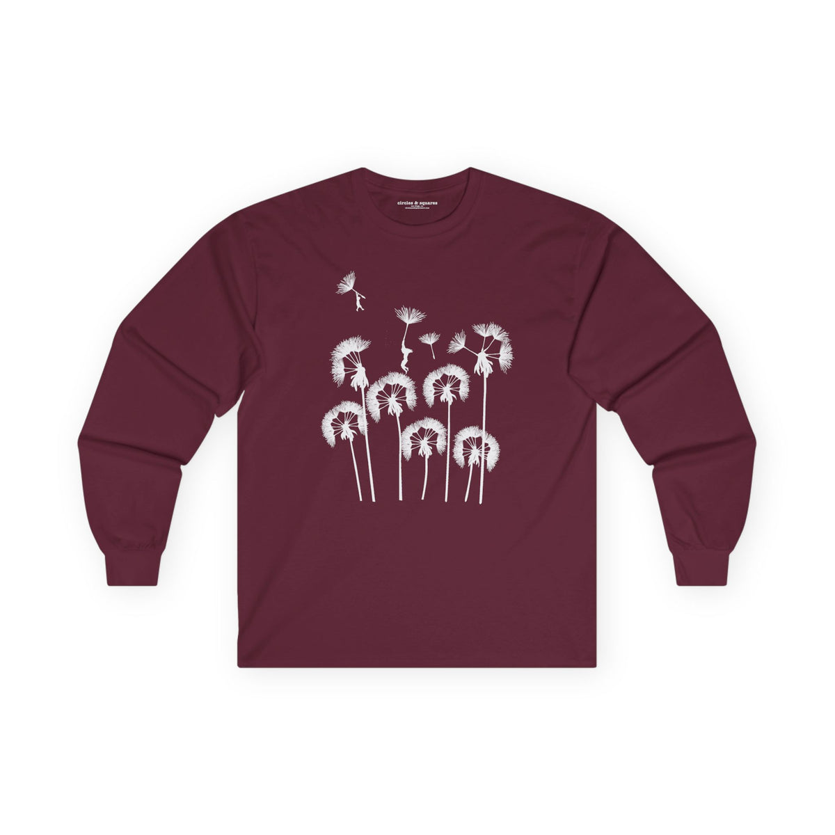 DANDELION DREAM - long sleeve unisex tee for men and women