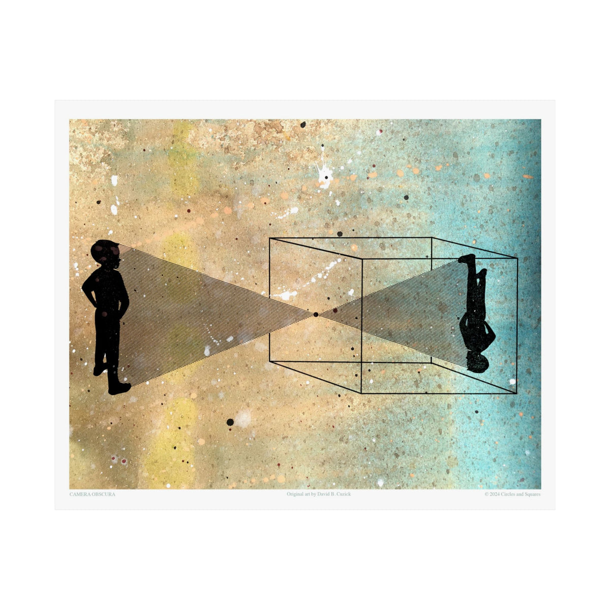 CAMERA OBSCURA - poster - 3 sizes