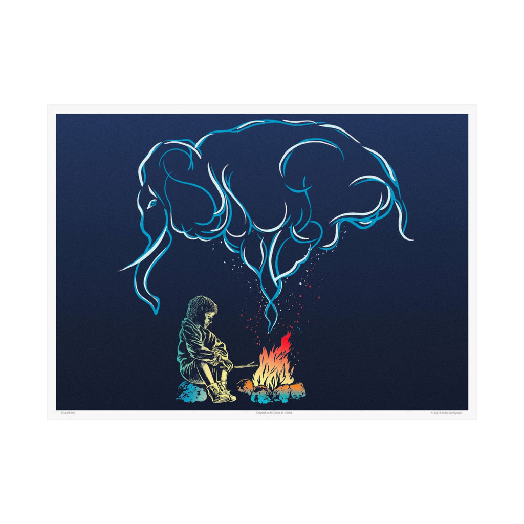 CAMPFIRE - poster - 3 sizes
