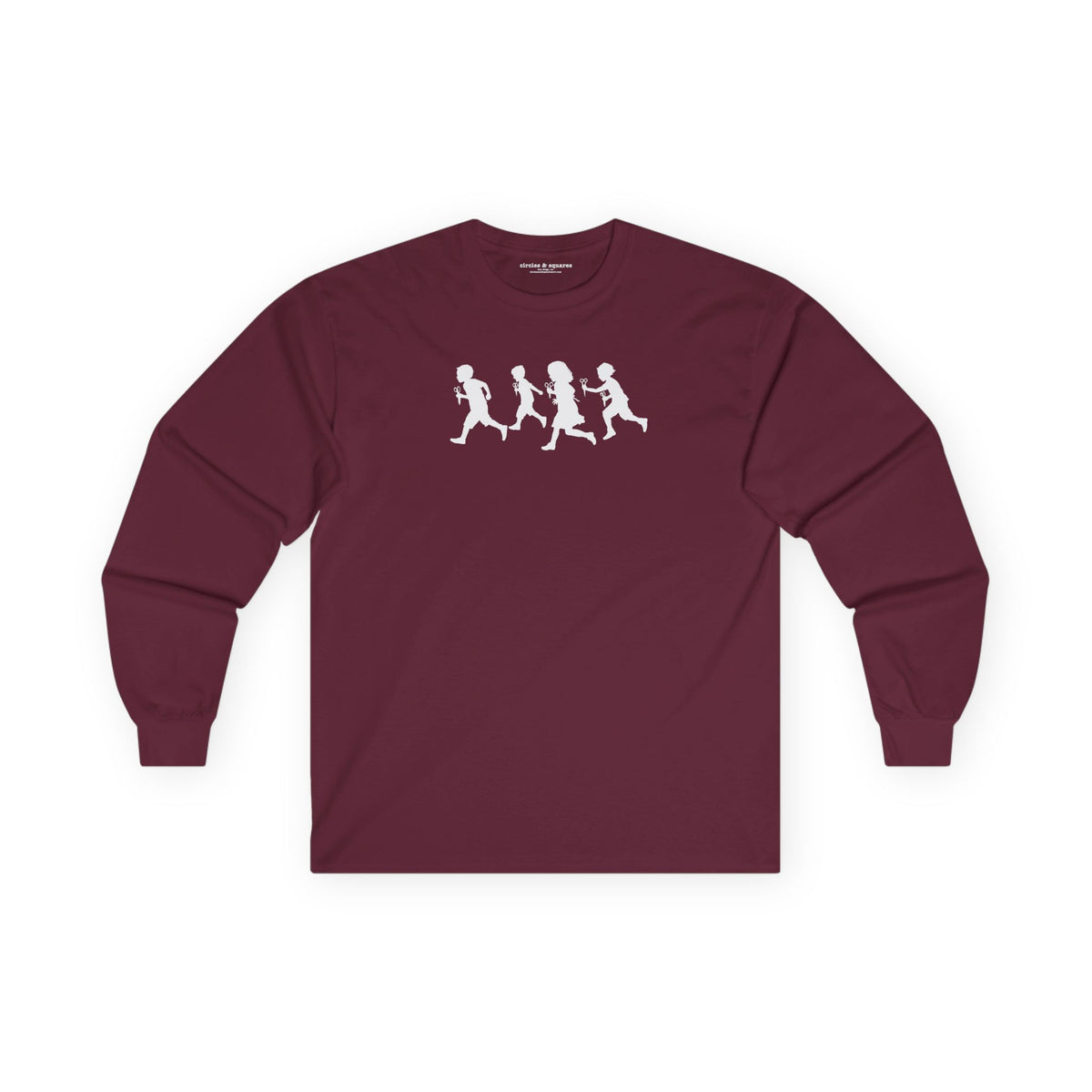 RUNNING WITH SCISSORS - long sleeve unisex tee for men and women