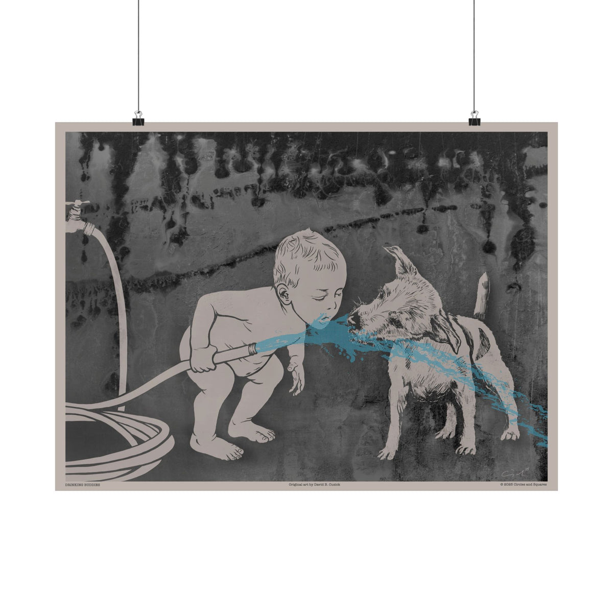 DRINKING BUDS - poster - 3 sizes