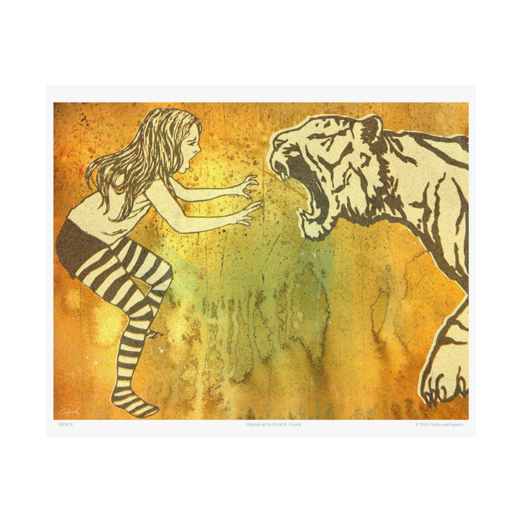 FIERCE - poster - 3 sizes