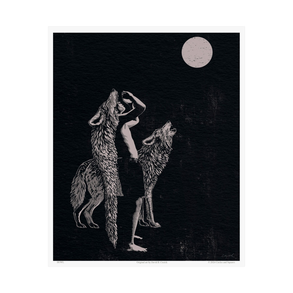 HOWL - poster - 3 sizes