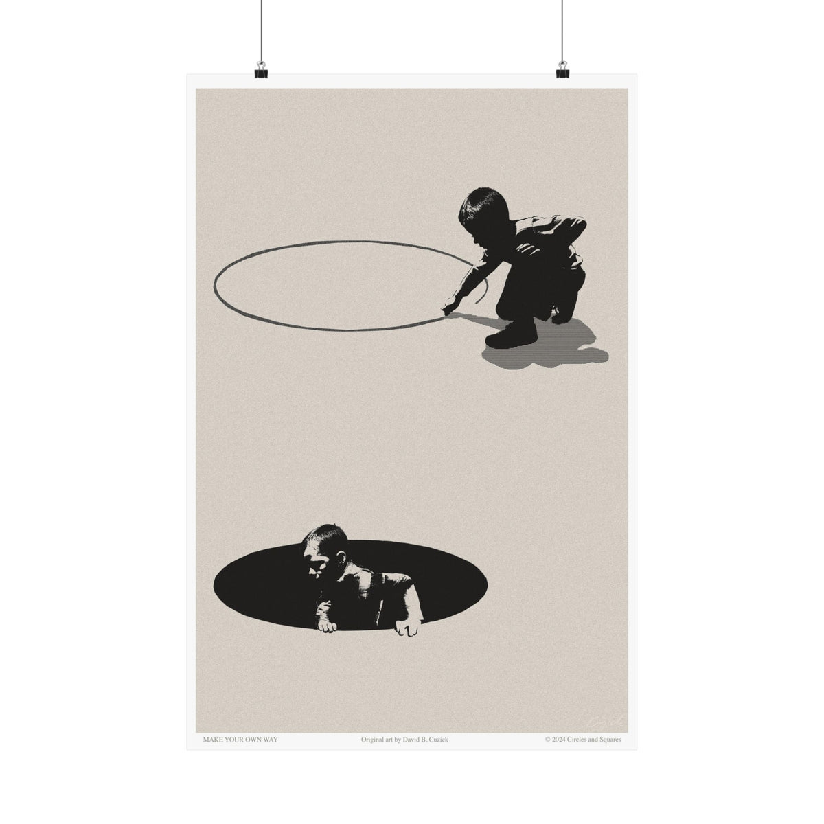 MAKE YOUR OWN WAY - poster - 3 sizes