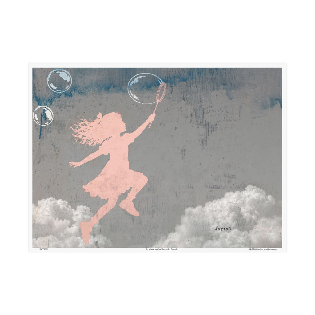 JOYFUL - poster - 3 sizes