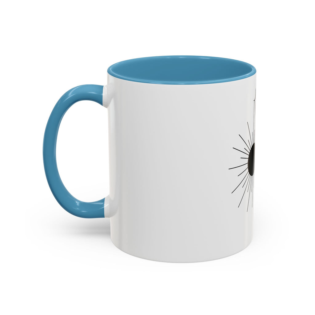 NEW DAY (girl) - Accent Coffee Mug (11oz)