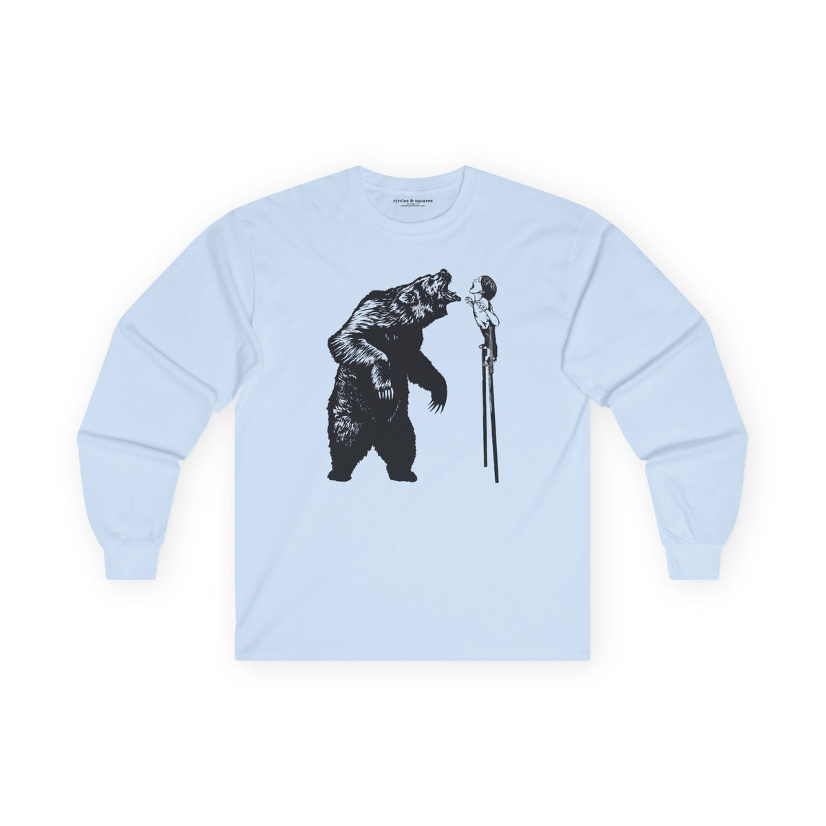 FIERCE ON STILTS - long sleeve unisex tee for men and women