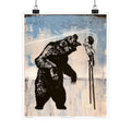 FIERCE ON STILTS - color - poster - 3 sizes