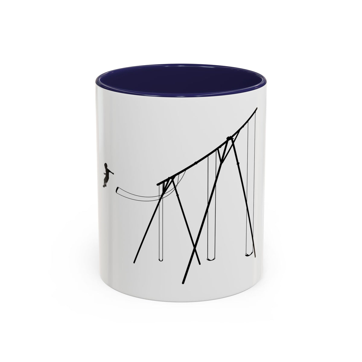 JUMP (boy) - Accent Coffee Mug (11oz)