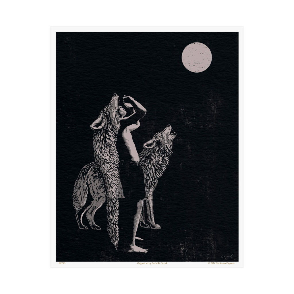 HOWL - poster - 3 sizes