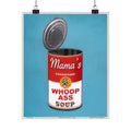 WHOOP ASS - blue - poster - 3 sizes