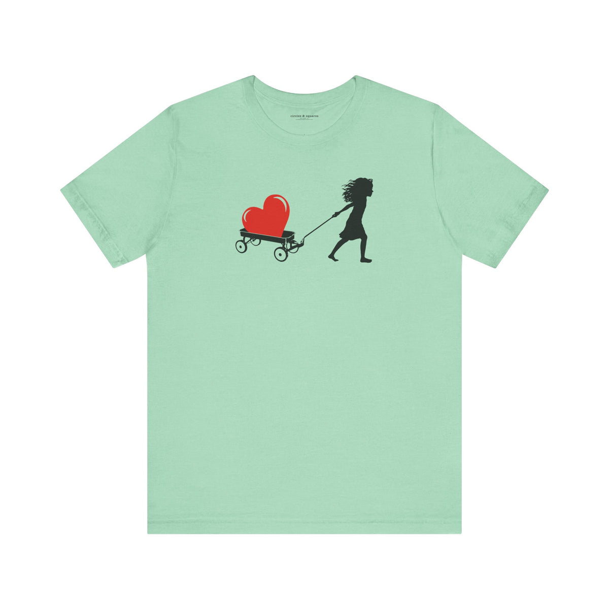 HEART TOO BIG TO CARRY - unisex tee for men and women