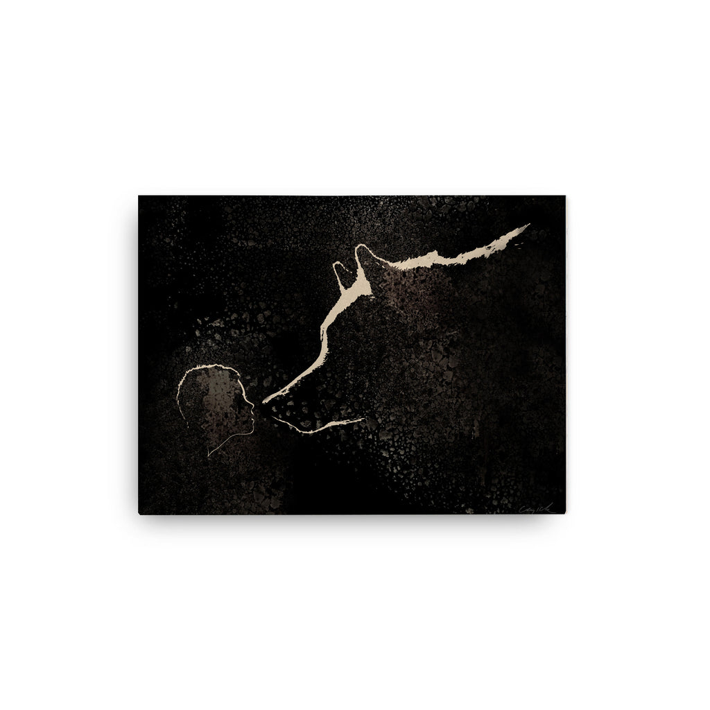 16x20 NIGHT ENCOUNTER canvas