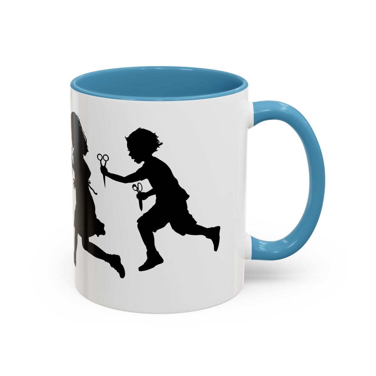 RUNNING WITH SCISSORS Accent Coffee Mug 11oz
