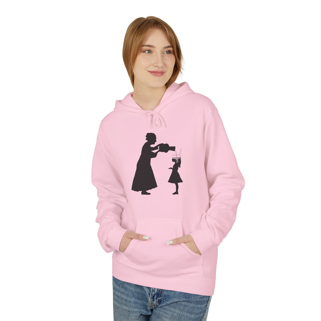 ALL THE GOOD STUFF (girl) - Unisex Fleece Hoodie - FREE SHIPPING