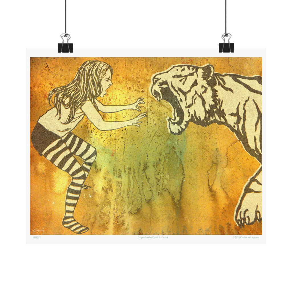 FIERCE - poster - 3 sizes