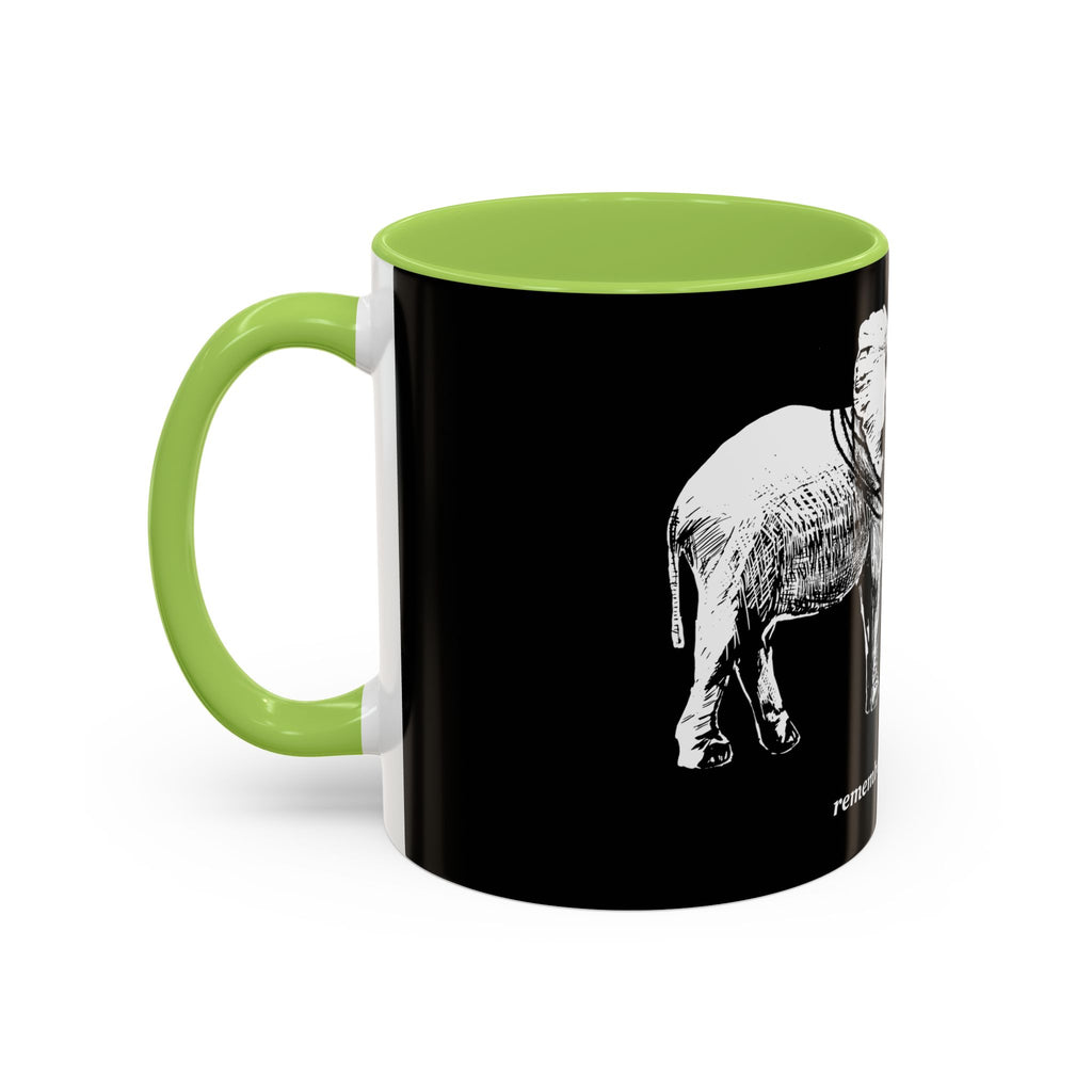 REMEMBER YOUR POWER - Accent Coffee Mug (11 oz)