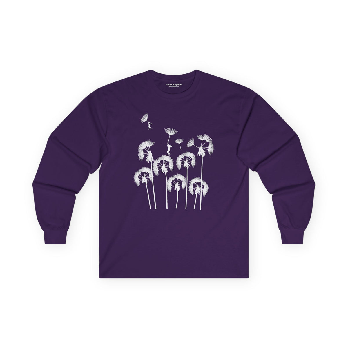 DANDELION DREAM - long sleeve unisex tee for men and women