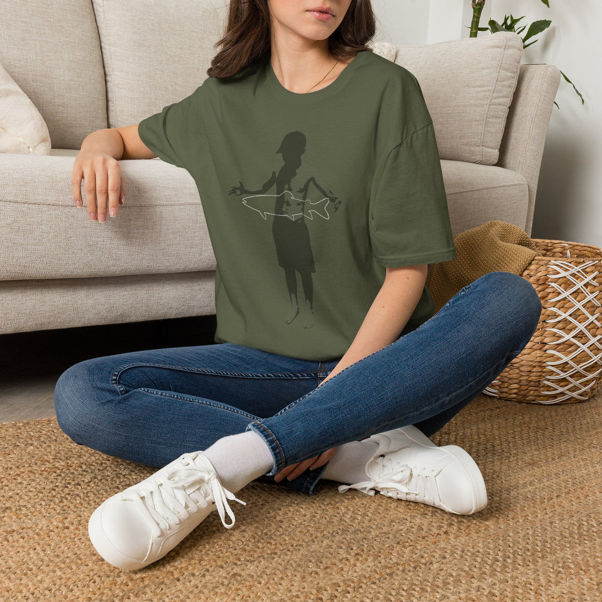 A FISH STORY - unisex tee for men and women