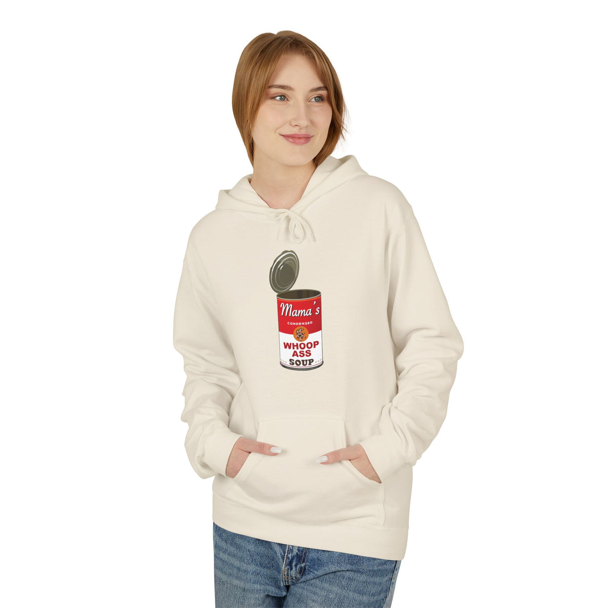 WHOOP ASS - Unisex Fleece Hoodie - FREE SHIPPING