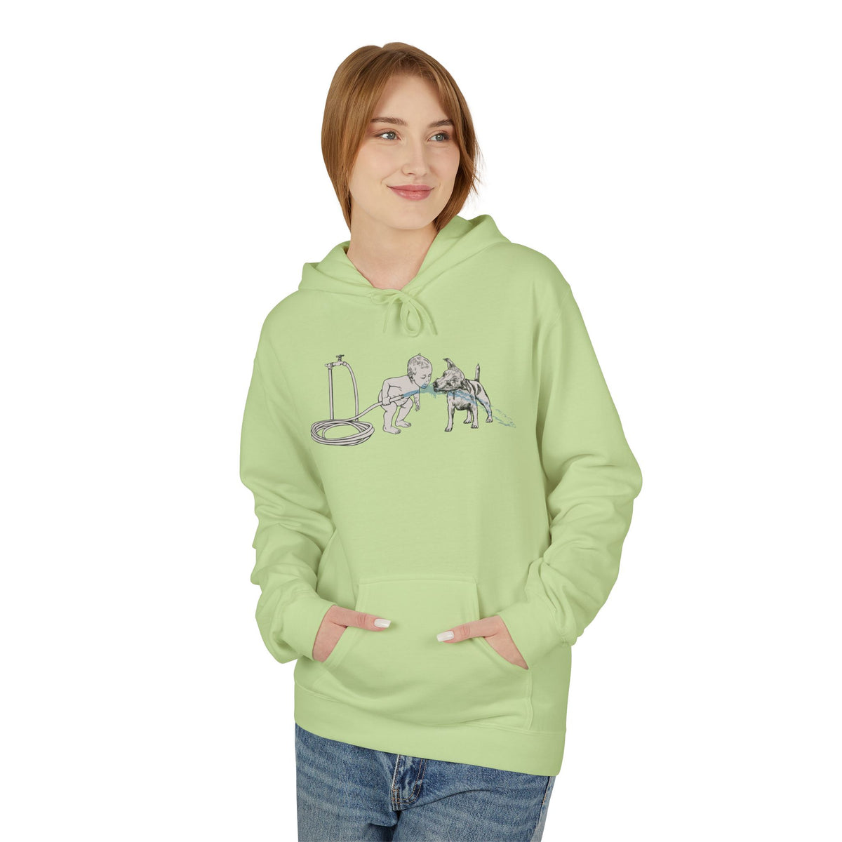DRINKING BUDS - Unisex Fleece Hoodie - FREE SHIPPING