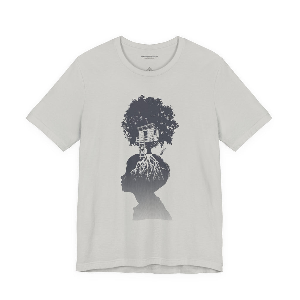 TREE HOUSE - Unisex tee for men and women
