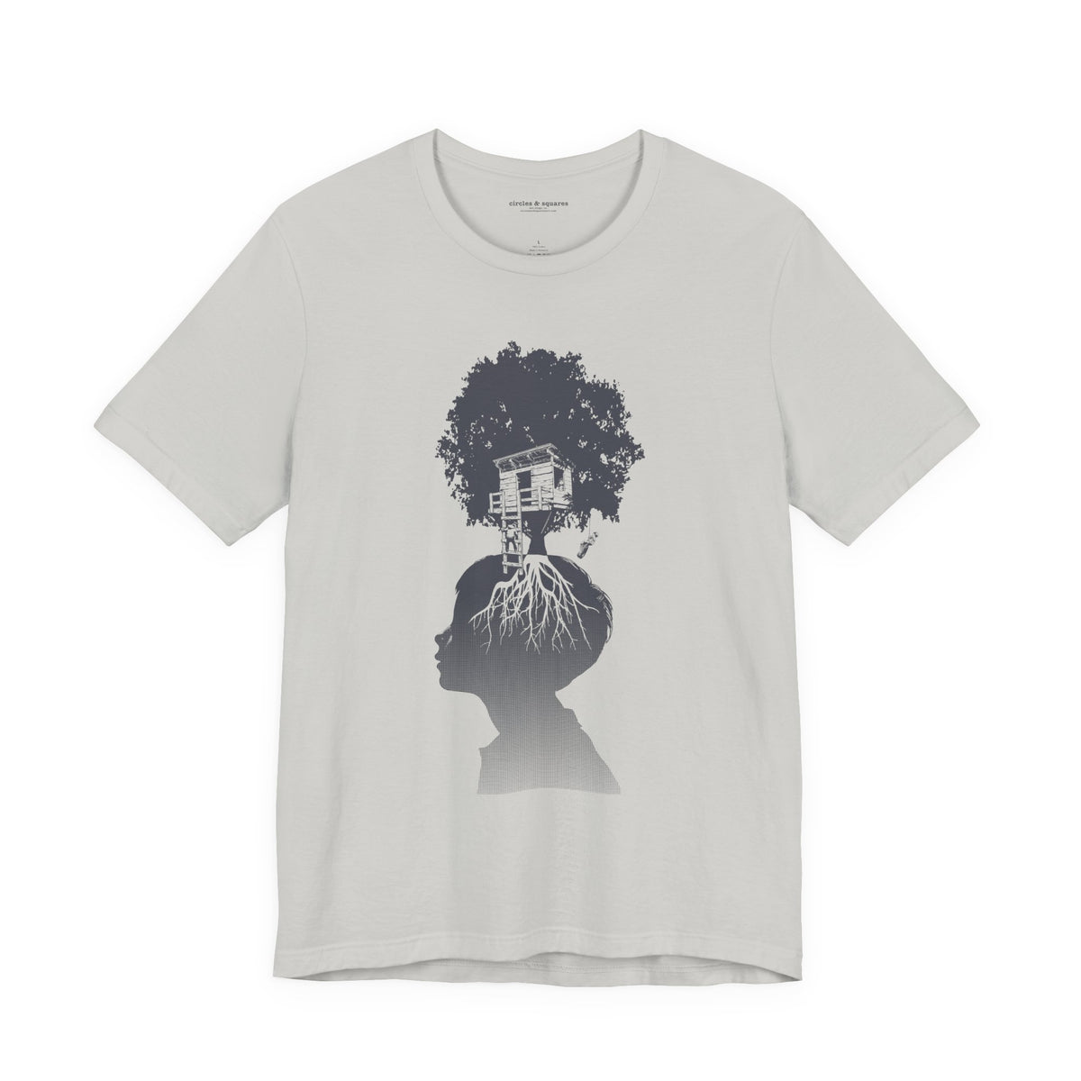 TREE HOUSE - Unisex tee for men and women