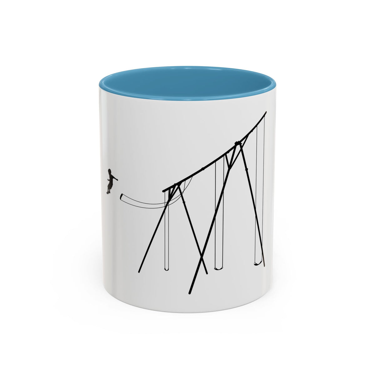 JUMP (boy) - Accent Coffee Mug (11oz)