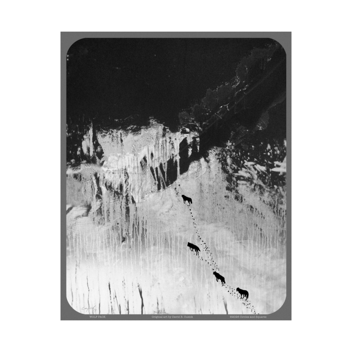 WOLF PACK - poster - 3 sizes
