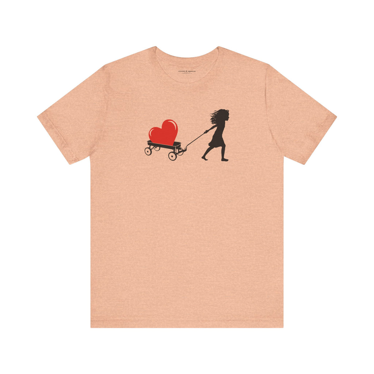 HEART TOO BIG TO CARRY - unisex tee for men and women