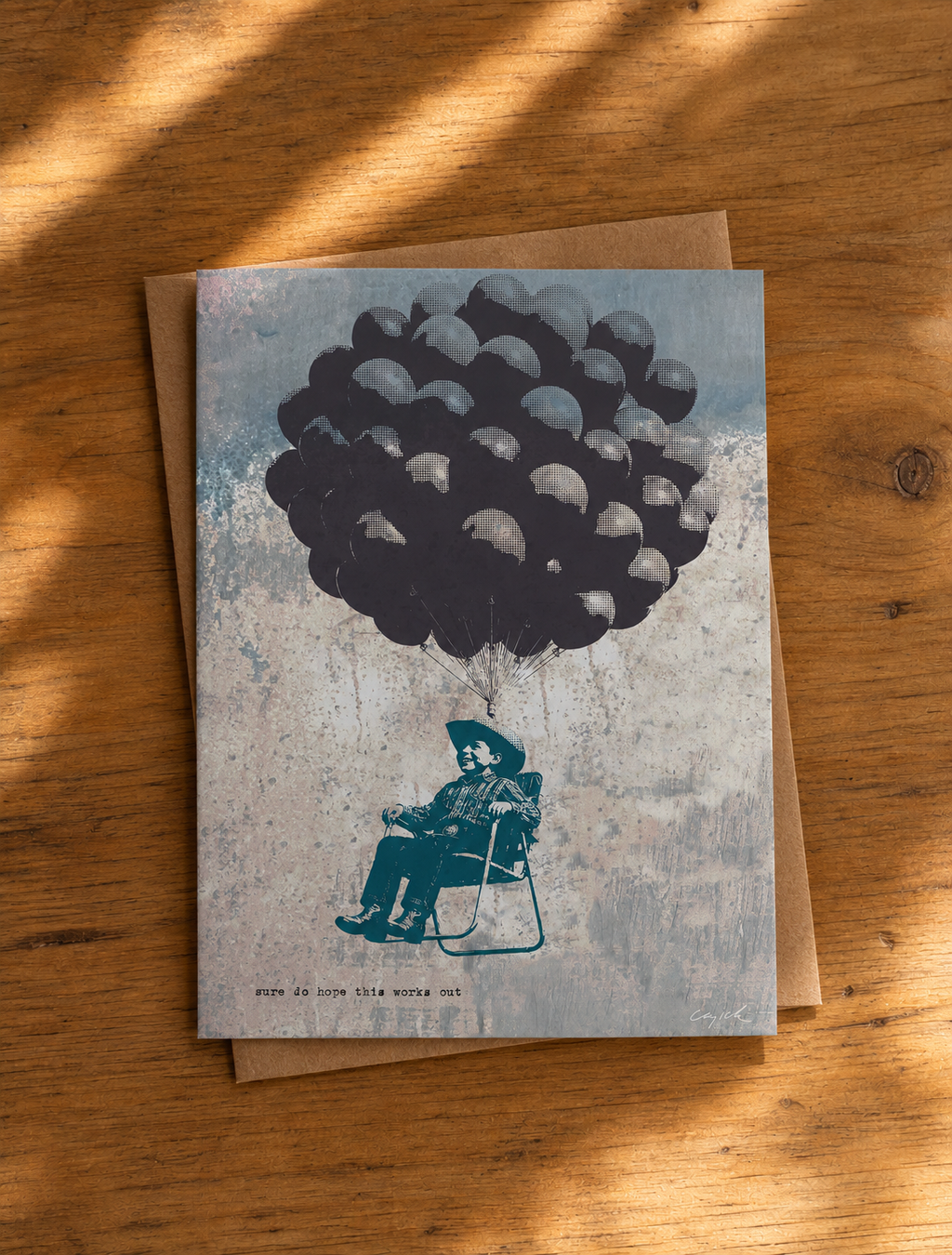 SURE DO HOPE - greeting card with envelope - single and multi pack. Free shipping