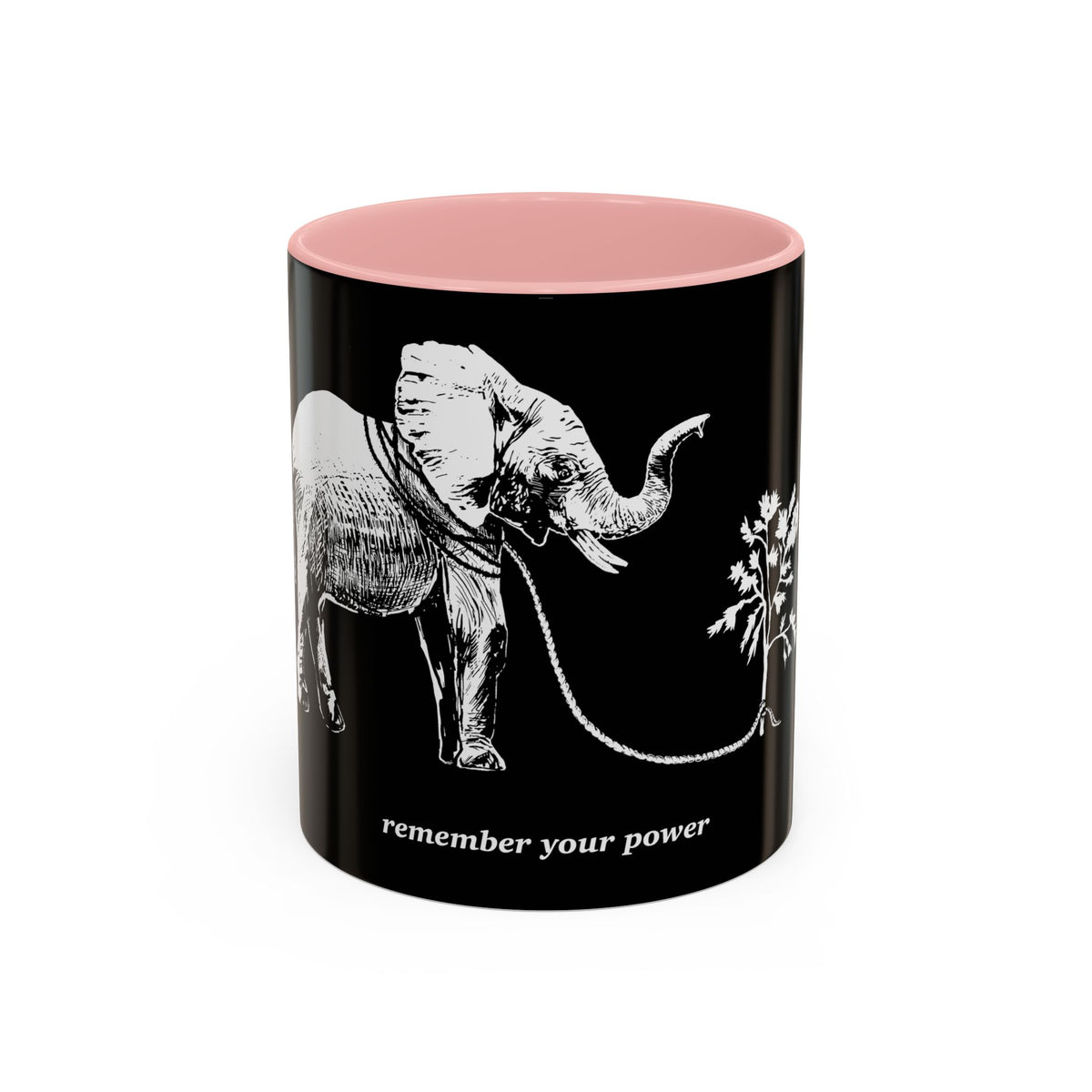 REMEMBER YOUR POWER - Accent Coffee Mug (11 oz)