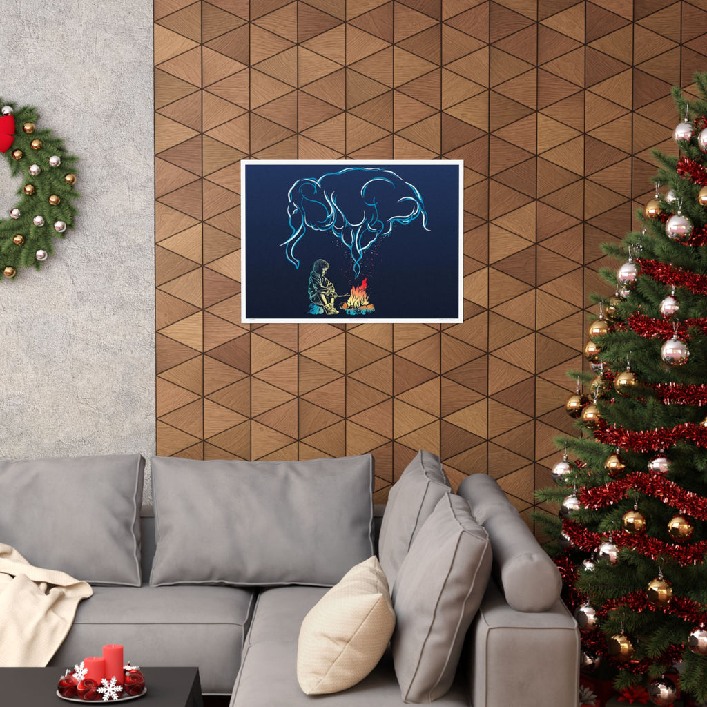 CAMPFIRE - poster - 3 sizes