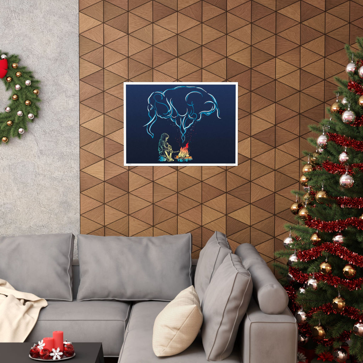 CAMPFIRE - poster - 3 sizes