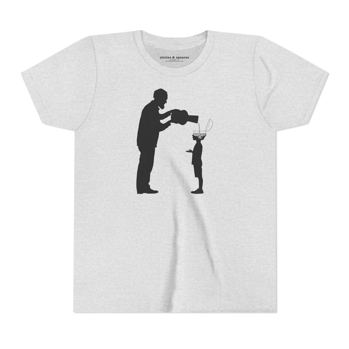 ALL THE GOOD STUFF - Grandfather and grandson - Unisex tee for kids - 4 colors