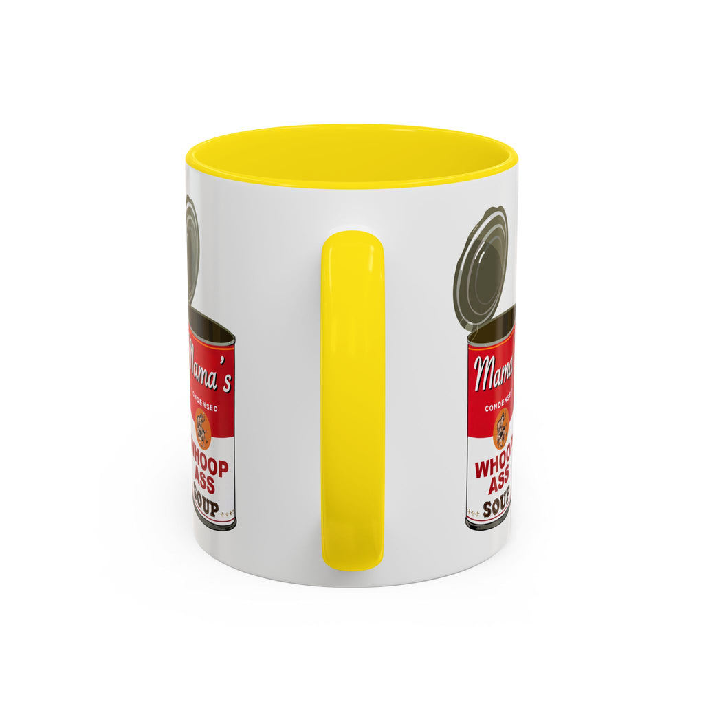 WHOOP ASS - Accent Coffee Mug (11oz)