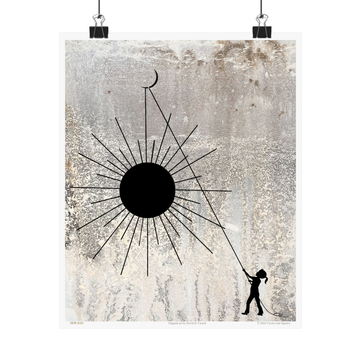 NEW DAY - girl - poster - 3 sizes