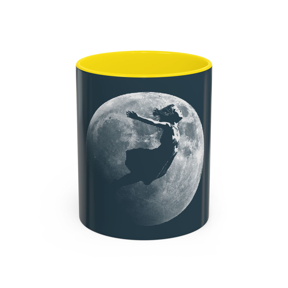 FLYING DREAM - girl - Accent Coffee Mug (11oz)