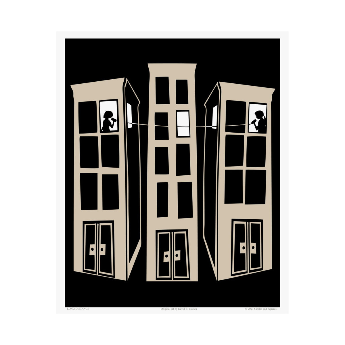 LONG DISTANCE - poster - 3 sizes