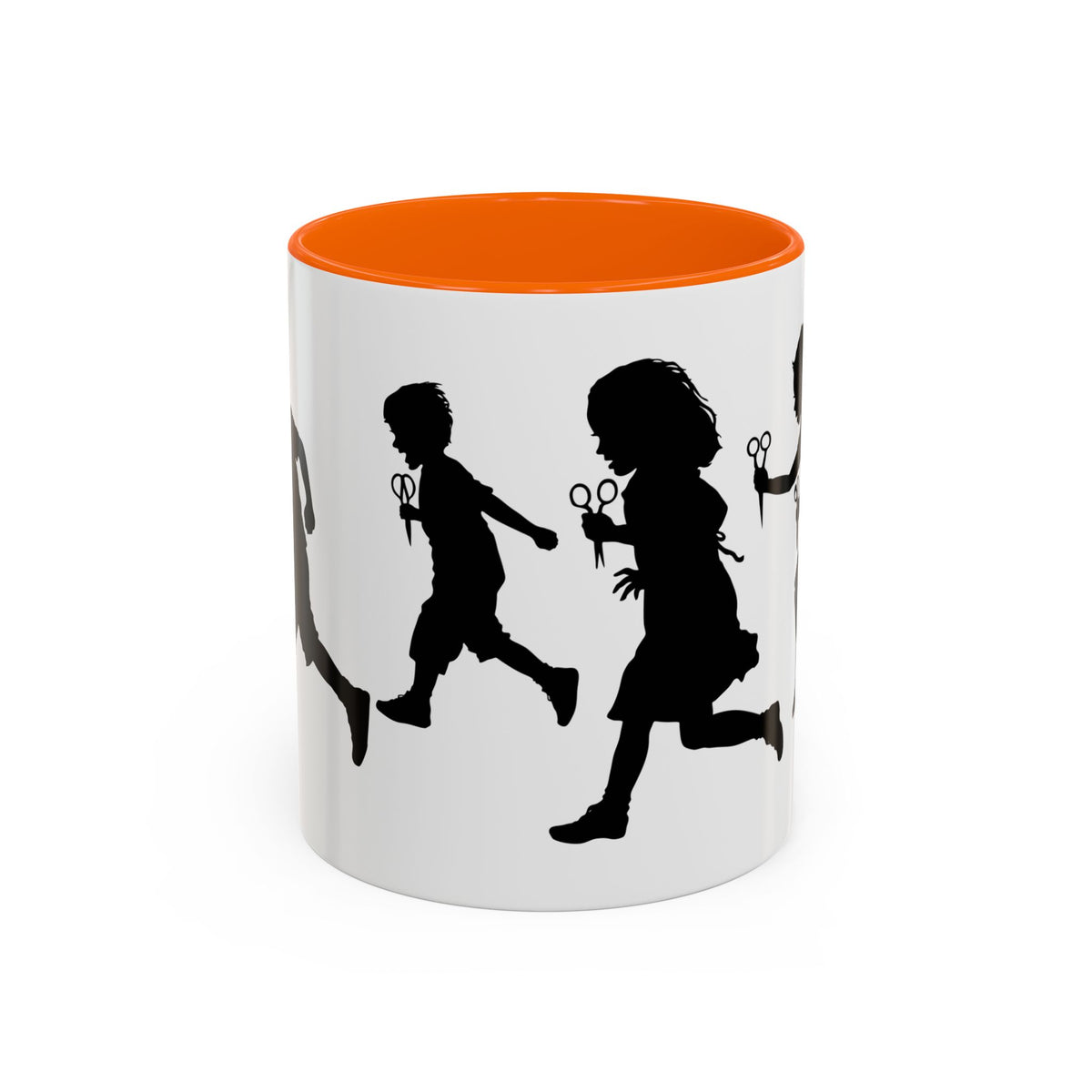 RUNNING WITH SCISSORS Accent Coffee Mug 11oz