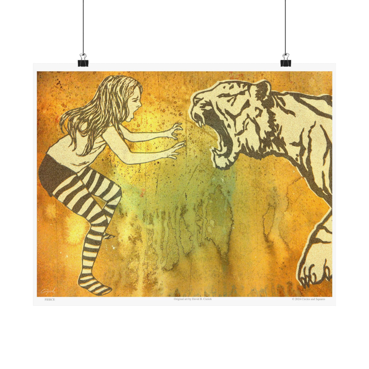 FIERCE - poster - 3 sizes