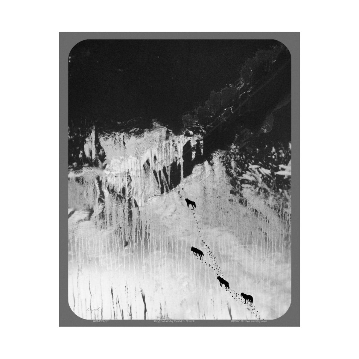 WOLF PACK - poster - 3 sizes