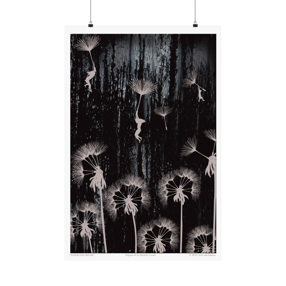 DANDELION DREAM poster - 3 sizes
