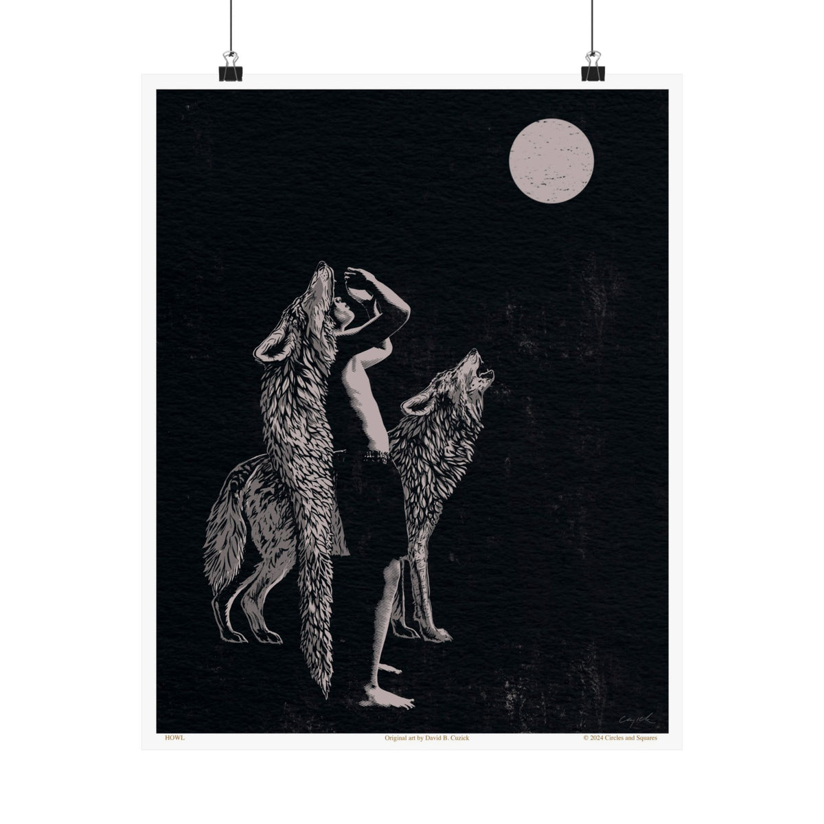 HOWL - poster - 3 sizes