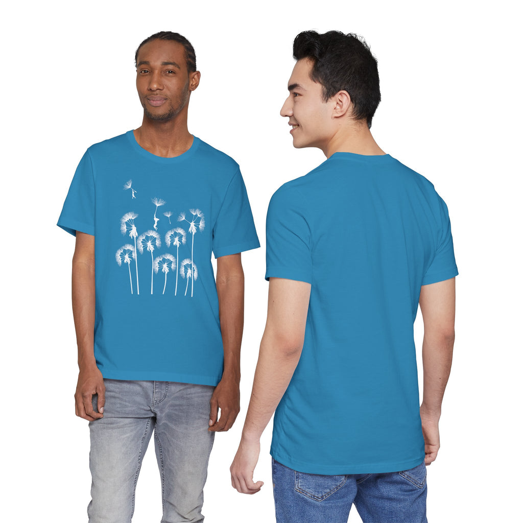 DANDELION DREAM - unisex tee for men and women - FREE SHIPPING