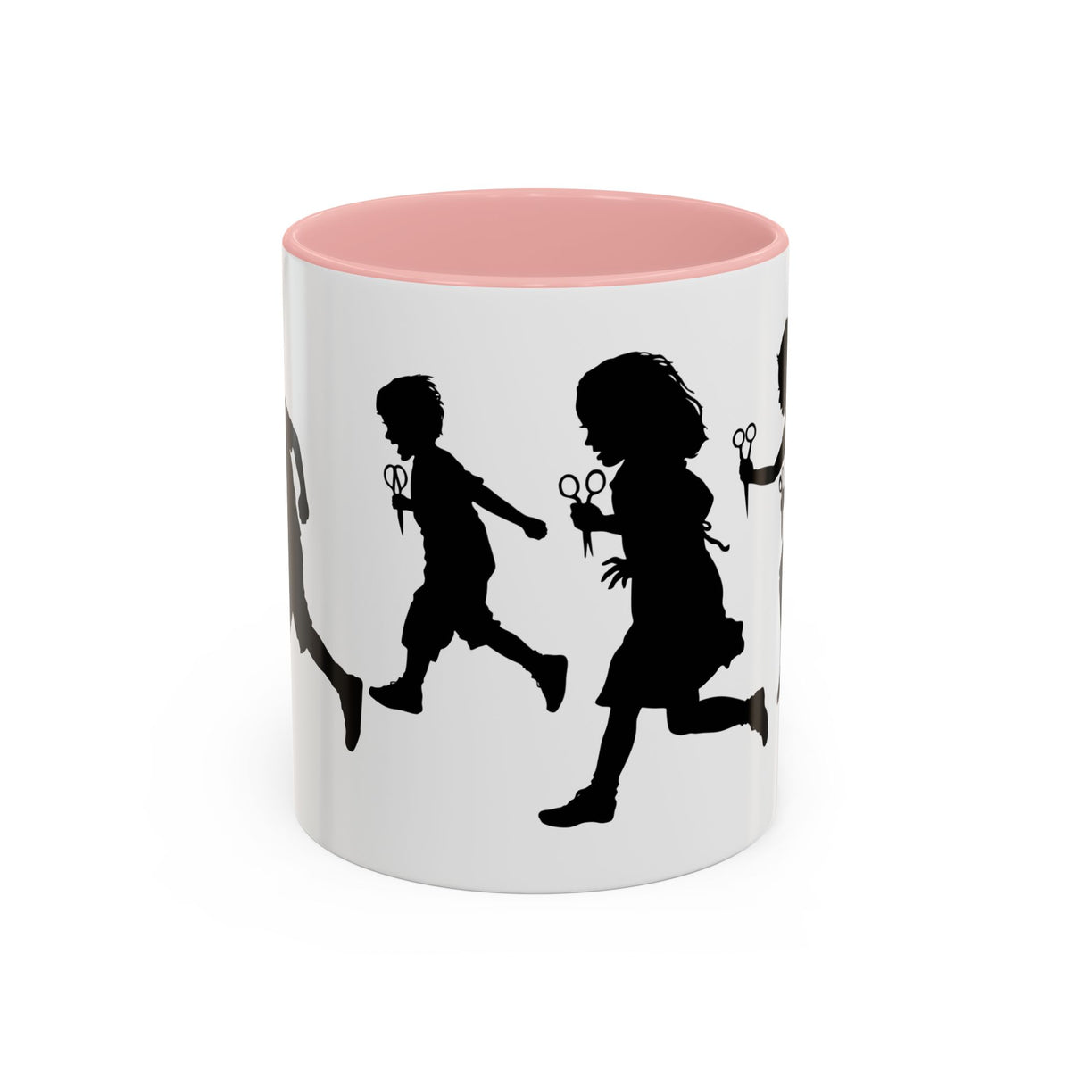 RUNNING WITH SCISSORS Accent Coffee Mug 11oz