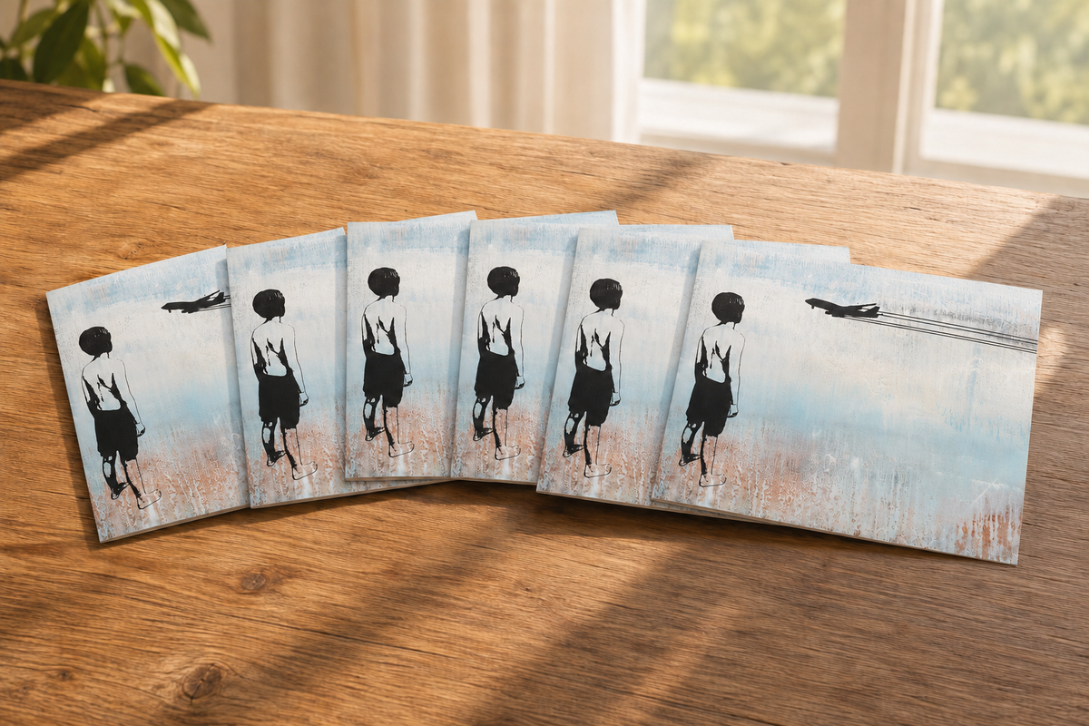 WONDER - greeting card with envelope - single and multi pack. Free shipping