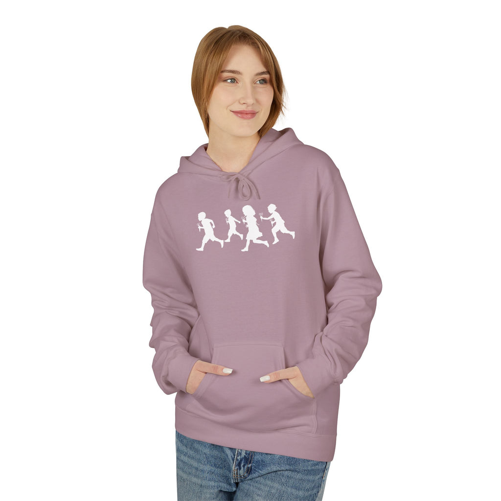 RUNNING WITH SCISSORS - Unisex Fleece Hoodie - FREE SHIPPING