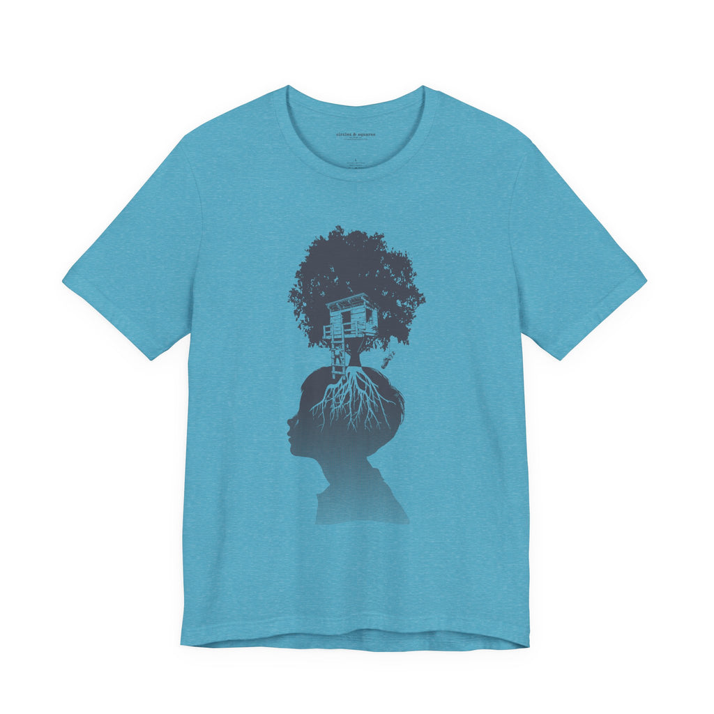 TREE HOUSE - Unisex tee for men and women