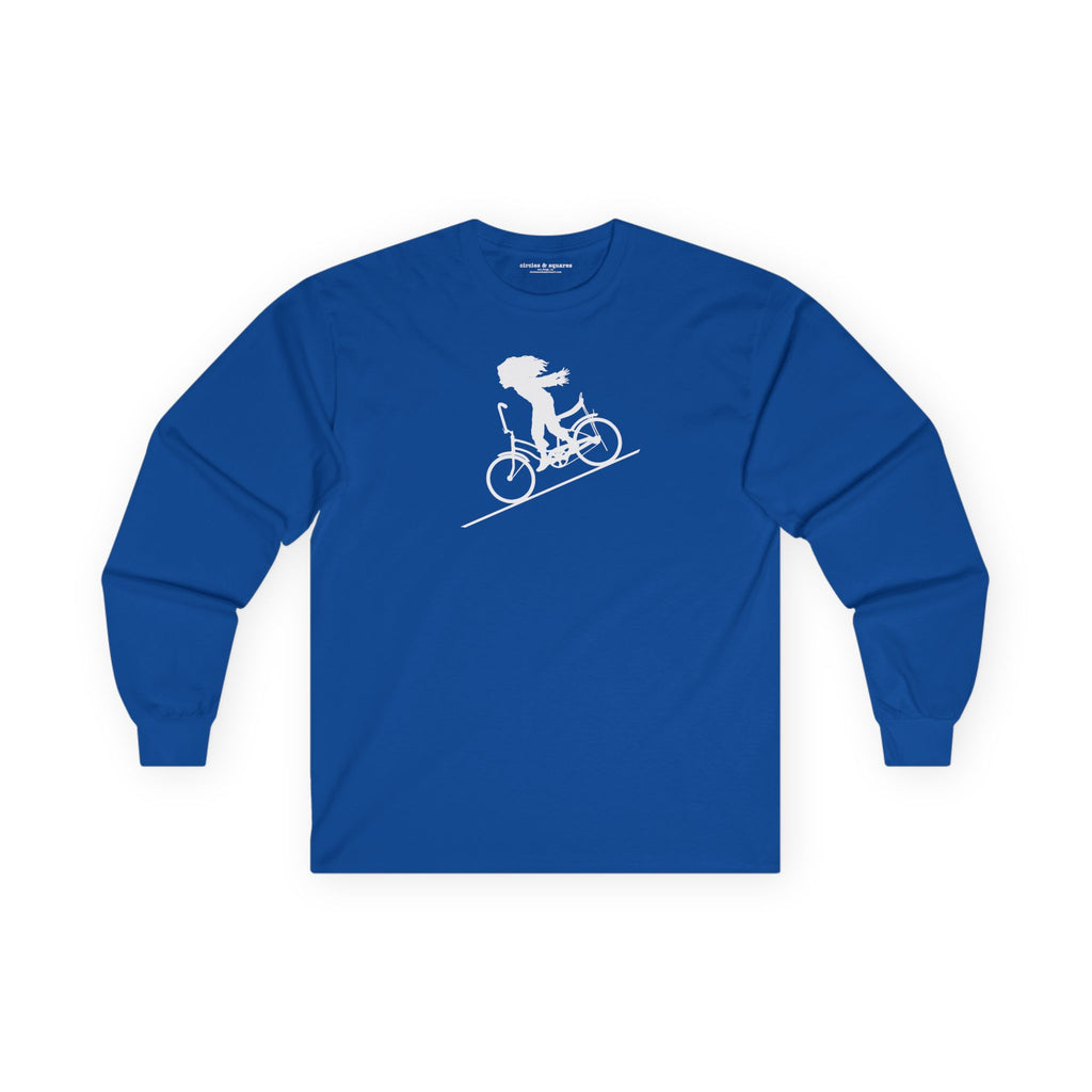FASTER FASTER (girl) - long sleeve unisex tee for men and women